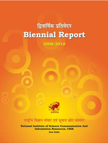 CSIR-NISCAIR Annual Report 2008-10