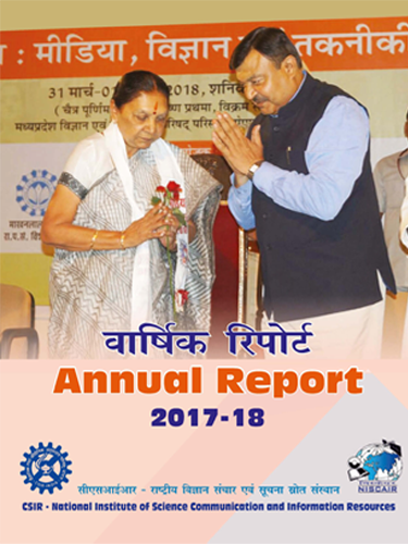 CSIR-NISCAIR Annual Report 2017-18