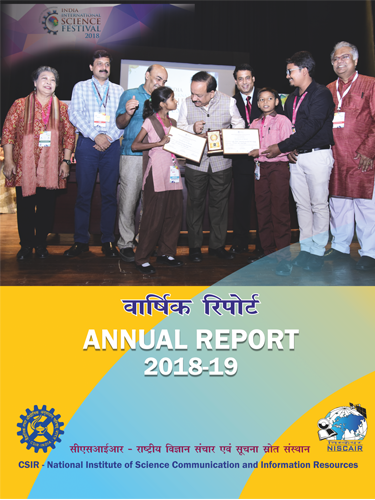 CSIR-NISCAIR Annual Report 2018-19