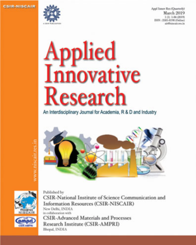 APPLIED INNOVATIVE RESEARCH (AIR)
