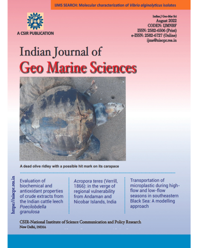 Indian Journal of Geo-Marine Sciences (IJMS)
