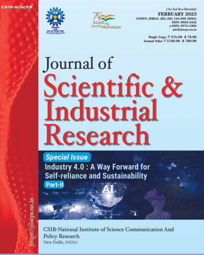 Journal of Scientific and Industrial Research (JSIR)
